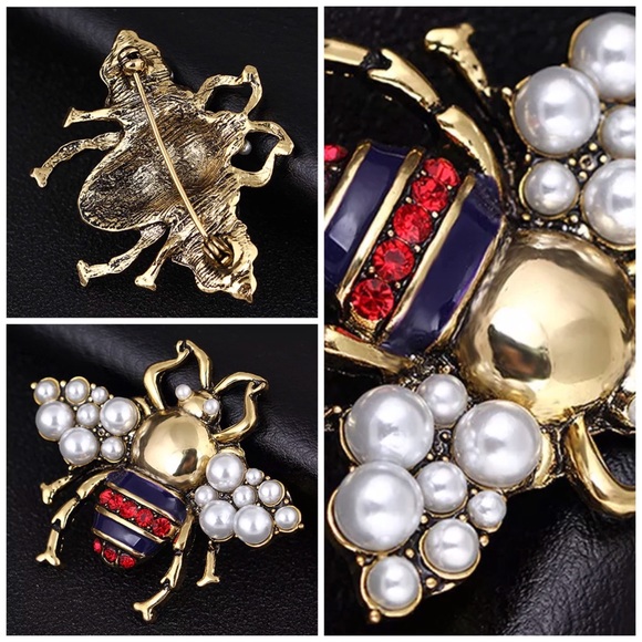 •The Classic 🐝Bee Chic🐝•Enamel Pin Brooch - Picture 2 of 2